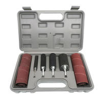 Kit De Mando Elíptico 20pcs Con Caja Sandía De Banda De Mando Y Mandril De Goma Para Herramienta Rotativa De Carpintería - details 0
