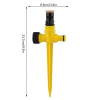 Sistema De Riego Automático 5/10PCS Aspersor Rotatorio De 360 Grados Para Jardín Agricultura Y Césped Con Boquilla De Rociado - details 9