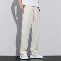 Pantalones Casuales Para Hombre Gris Caqui Veraniegos Rectos Y Anchos Deportivos De Baloncesto Con Bolsillos Cintura Media Peso Ligero - details 9