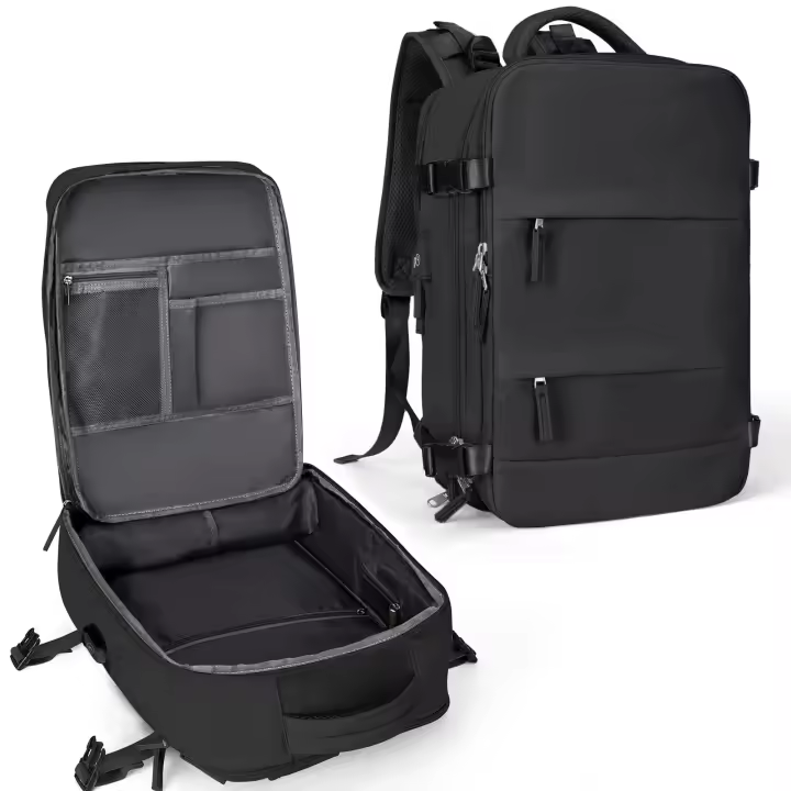 Mochara de viaje con comparttimiento para Calzado, Bolsa de equipamiento expansible, Bolsa de Mano para portátil de gran capacidad-Black Friday-Gift de Navidad - 1