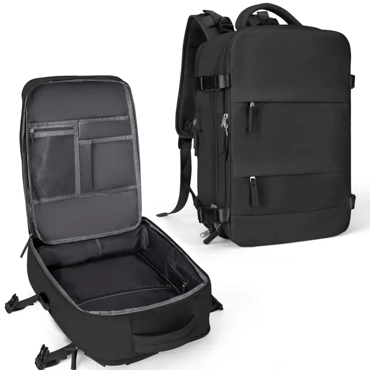 Mochara de viaje con comparttimiento para Calzado, Bolsa de equipamiento expansible, Bolsa de Mano para portátil de gran capacidad-Black Friday-Gift de Navidad - 1