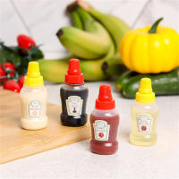 Mini Botellas De Squeeze Para Condimentos 25ml Jars Dispensadores De Miel/Ketchup/Salsa De Soja/Aderezos Para Almuerzo Recipientes Comestibles Ecológicos - details 0