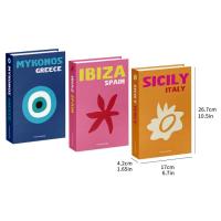 3pcs/lot Decoración De Libros Simulación Para El Hogar Lujo Adornos Para Estantería De Sala De Estar Propiedades Para Fotografía - details 4