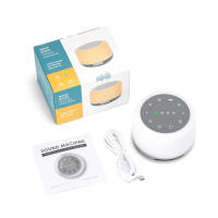 Máquina De Sueño Para Bebés Portátil Ruido Blanco Con 18 Sonidos Soothing Timer De 15/30/60 Minutos Para Dormir En Escritorio - details 11