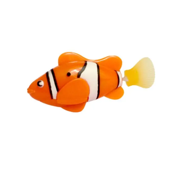 Juguete Para Gatos Y Niños 5pcs Pez Electrónico Sumergible Juguetes De Baño Para Piscina Y Bañera Robot De Agua Para Animales De Compañía - 1