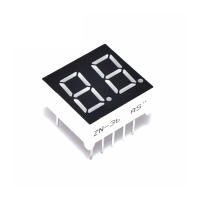 2pcs Pantalla LED De 0.56 Pulgadas 7 Segmentos Dígito Tubo Rojo Comuna Cathode / Anode Digital 0.56 Pulgada Led 7segmento - details 7