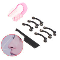 Set De 6 Piezas Herramienta De Masaje Para La Nariz De Mujer Tamaño Ajustable No Dolorosa Levantador De Puente Nariz - details 2