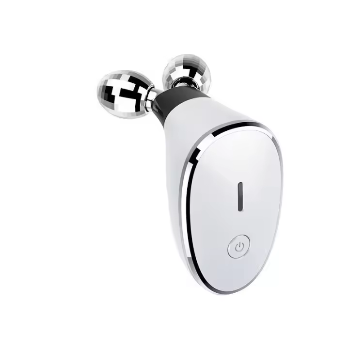 Máquina De Levantamiento Facial EMS Roller Adelgazante Para El Rostro Masajeador De Corriente Micro Currents Rejuvenecedor Para El Cuello Y La Doble Barba Dispositivo De Cuidado De La Piel - 1