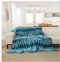 Manta de Decoración Cubre Sofá ,Manta viaje de sedalina , Manta Terciopelo Estampada Invierno para cama gran tamaño, manta de playa,manta de regalo 130x160/160x220/220x240 - details 0