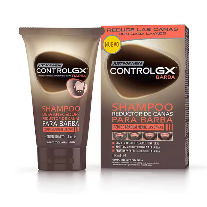 Control Gx Reductor De Canas Champú Para Barba 118 ml - 1