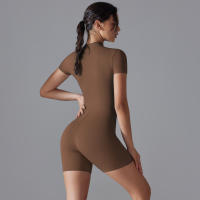 Women Bodysuits Fitness Sports Bodysuit Yoga Suit Breathable Quick Drying Sports Yoga Clothing Women's Gym Push Up Workout - details 6
