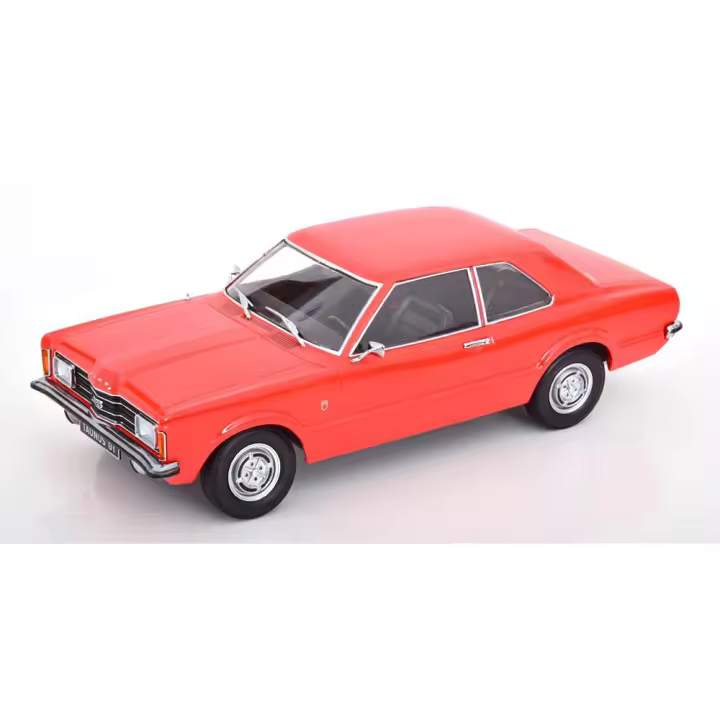 KK Escaleras 1/18 FORD TAUNUS GT SEDÁN LUZ ROJO 1971 - KKDC180974 - 1