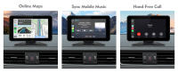 Srnubi Radio De Coche 7 Pulgadas Con CarPlay Y Android Auto Pantalla Táctil Multimedia Video Portátil BT FM AUX Para Kia Toyota VW Ford - details 3