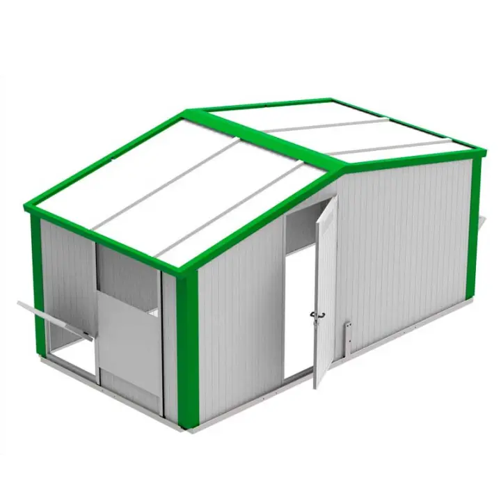 Corral móvil para gallinas de 4.4x2,5x1,8 m - 11 m2 440x250x180cms - 1