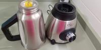 Batidora de vaso inoxidable Profesional 2 en 1 – 1000W | Licuadora y Mezcladora de Alta Potencia para Zumos y especies vaso INOXIDABLE. - details 0