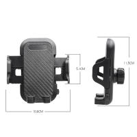 Soporte Universal Para Teléfono Móvil Con Aspirador Para Coche 360° Para Parabrisas Y Tablero Compatible Con Smartphones Negro - details 9