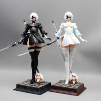 Figura De Juego Nier Automata 2B 27.5cm Cuatro Estilos Estatua De Mecha Lifeform Decoración De Escritorio Regalo De Juguetes Para Coleccionistas - details 0