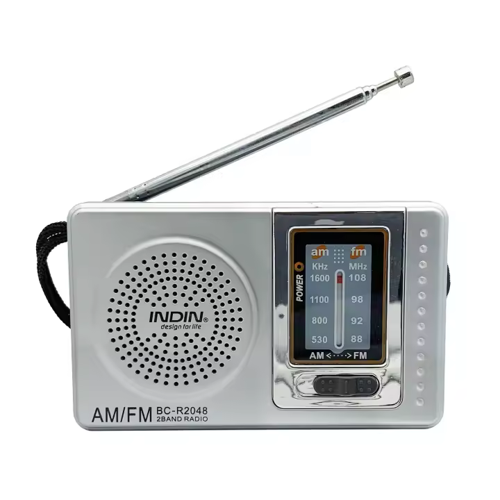 Radio AM/FM/SW portátil operado compatible con interior, exterior y Uso DE EMERGENCIA - 1
