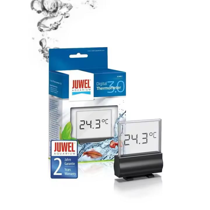 Termómetro Digital JUWEL 3.0 Para Monitorización Precisa De Temperatura Adecuado Para Agua Dulce Y Marina Rango De Temperatura 20-34 °C - 1