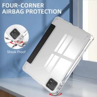 Funda Protectora Transparente Para Xiaomi Pad 7 pro 11.2 Pulgadas Mi Pad 6 5 pro 11 Pulgadas Redmi Poco Pad pro 12.1 Con Porta Bolígrafo Soporte De Despierto/Sueño - details 3