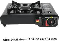 Horno portátil para exteriores, estufa liviana, equipo de cocina para acampar, equipo de emergencia, adecuado para cocinar en campamentos, estufa de gas para exteriores, estufa de cassette portátil para el hogar - details 5