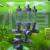 Distribuidor De CO2 Para Acuario ZRDR Multi-canal Metal 2-6 Canales Accesorios Para Generador De CO2 Regulador De Acuario - details 9