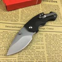 Cuchillo Plegable Táctico De Manija De Fibra De Vidrio Y Hoja De Acero Inoxidable 7Cr13Mov Para Camping Herramienta Cortante Multicolor - details 5