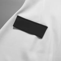 Vestido Casual De Verano 2024 Sin Mangas De Color Sólido Con Cuello Y Splicing Slim Mini Para Mujer Elegante Oficina - details 25