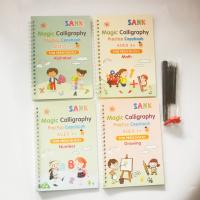 Cuaderno De Práctica Reutilizable Para Escritura Infantil Juguete Educativo Para Niños Y Niñas Regalo Tamaño A4 - details 9