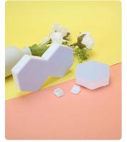 Lámpara De Noche LED RGB Con Sensor Táctil Hexagonal Decoración Para Dormitorio Luz Colorida Control Inalámbrico Figura De Césped - details 11