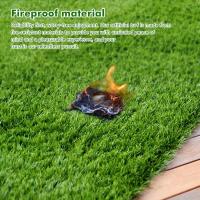 Pataca De Grama Artificial Para Perros Grande Tapete De Inodoros Portátil Para Entrenamiento De Mascotas Material Fibra Lavable Al Agua Ideal Para Exteriores - details 23