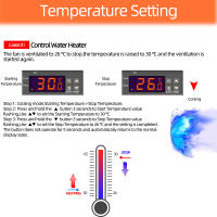 Controlador De Temperatura STC-1000 Termostato Termoregulador Para Incubadora Y Calefacción En Cerveza Compatible Con 12V 24V 220V - details 4