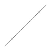 Ozio Fitness Barra Pesas Musculación 2,20m 28mm 10kg | Aguanta 300kg - details 0