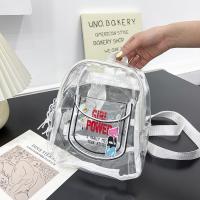 Mochila Grande De Transparencia En Gel Para Moda Bolsa De Compras Estilo Juego Material Principal No Tejido Línea De Color - details 5