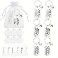 18Pcs Regalos De Agradecimiento 'Gracias' Para Mujeres Y Hombres Regalos De Apreciación Para Colleagues Profesores Llavero De Agradecimiento - details 0