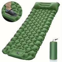 Almohadilla De Dormir Para Camping Inflable Con Bomba Integrada Ultraligera De Viaje Con Apoyo Cabeza Para Senderismo - details 2