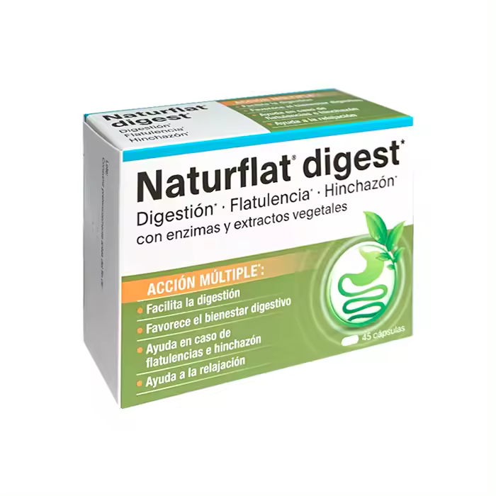 NATURFLAT DIGEST 45 CAPSULAS - 1