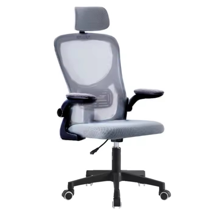 1 Silla de Oficina con Soporte Lumbar Giratoria Escritorio Sillon Ruedas Despacho casa salon habitacion ergonómica Gaming, escritorio, con reposacabezas 118cm - 1