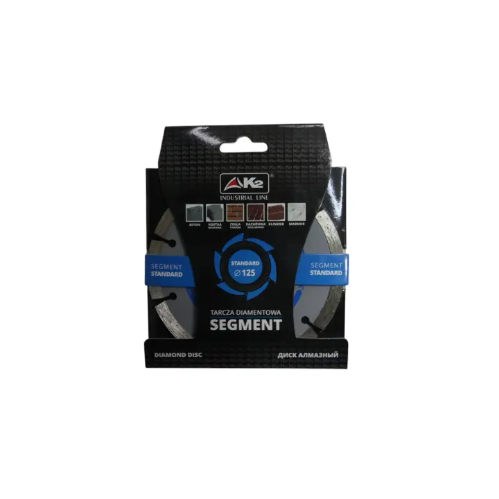 Pack 3 uds. - Disco de corte de diamante estándar K2 segmento estándar - NPDSS125, calidad superior para tareas de corte - 1