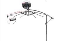 Prestador de tela de repuesto cubierta de Sombrilla de Jardín Para 3M 6/8 Brazo Patio Sombrilla 50% oferta-Material de poliéster - details 1