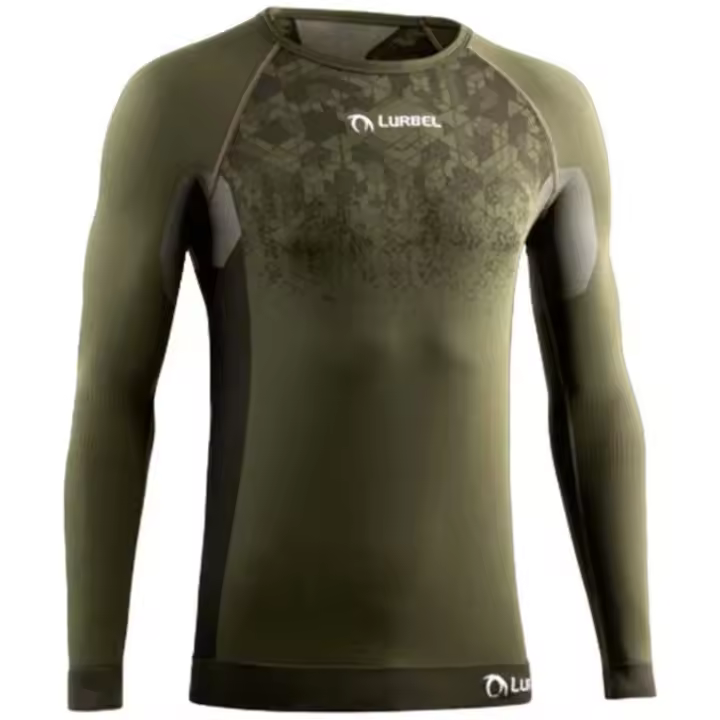 Camisetas De Manga Larga Lurbel para Unisex en color Verde - 1