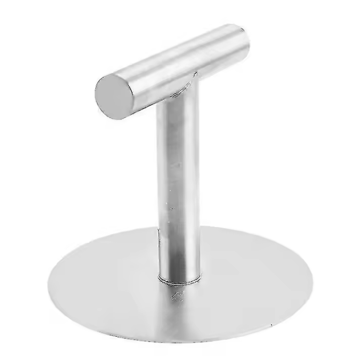 Prensa de hamburguesa de acero inoxidable para plancha superior plana - 1