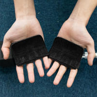 Guantes De Levantamiento De Peso De Cuero Para Hombres Y Mujeres Protección De Mano Gimnasia Deportes Entrenamiento De Fitness Asas De Pesas Ejercicio - details 5