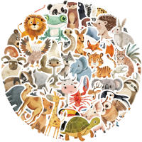 50pcs Pegatinas De Animales Para Niños Lindas Pinturas De Libros Decoración Aesthetic Para Equipaje Y Patineta Juguete De Graffiti Para Niñas Y Niños - details 9