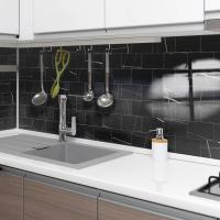 24PCS Pegatinas De Cerámica Gruesa Para Pared PET Impermeables Adhesivas Para Cocina Y Baño Decoración De Casa Estilo Cristal - details 9
