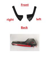 Panel Decorativo De Hoja Para Nissan Tiida 05-10 Placa Guía De Bordado Inferior Del Parabrisas Material TPE Color Negro - details 22