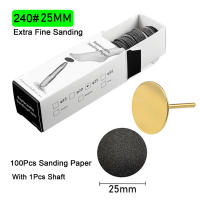 Juego De 100 Piezas De Papel De Obrador Con Boquilla Metálica Herramienta De Eliminación De Callos Y Piel Muerta Para Pedicura Y Cutícula - details 13