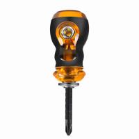 Juego De Destornilladores De 2 En 1 Con Mango Corto Telescopio Magnético Herramienta Doméstica Multifuncional Slotted Cross Chrome-Vanadio - details 9