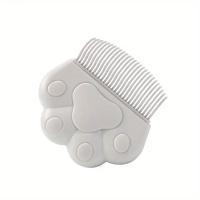 Peine Para Mascotas Grande Peine De Caracol Para Perros Y Gatos Eliminador De Pelo Y Pulgas Peine De Belleza Para Cabello Corto Material De Madera - details 3