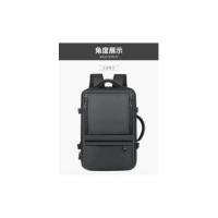 Bolsa para portátil de 17 pulgadas para hombre, mochila Extensible de viaje de negocios con puerto de carga USB y diseño impermeable de gran capacidad, 36-55L - details 15